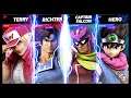 Super Smash Bros Ultimate Amiibo Fights – Request #20078 Terry & Richter vs Blood Hawk & Erdrick