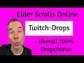 The Elder Scrolls Online - Twitch-Stream-Drops, jetzt 100%-Chance