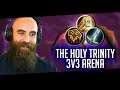 "THE HOLY TRINITY" (TBC Warrior 3v3 Arena) - WoW Classic Burning Crusade PvP ft. Esfand & Jacob