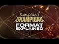 VALORANT Champions 2021：トーナメント形式について
