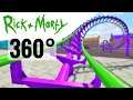 VR 360 Video Roller Coaster Rick and Morty Virtual Reality Adult Swim Netflix Edition Experience