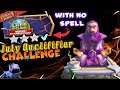 Beating July Qualifiers Challenge Without Using any Spell- Clash Of Clans