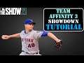 BEST WAY TO BEAT TEAM AFFINITY SEASON 3 SHOWDOWN TUTORIAL WITH GAMEPLAY | MLB THE SHOW 21