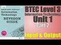 BTEC Level 3 IT - P02 - Input & Output Devices
