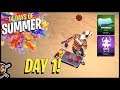 Day 1 | 14 Days of Summer in Fortnite! SIZZLIN' EMOTE AND HYPERMELON WRAP!