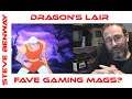 Dragon's Lair on Atari Jaguar CD / My favourite gaming magazines.