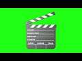 Filmklappe Greenscreen