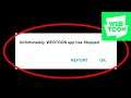 Fix Unfortunately WEBTOON App Has Stopped Problem Solved in Android & Ios Problem Solved