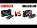 GTX 1060 6GB vs RX 570 8GB - i5 8400 - Gaming Comparisons