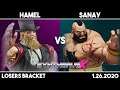 Hamel (G) vs Sanay (Zangief) | SFV Losers Bracket | Synthwave X #18