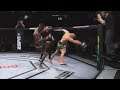 Israel Adesanya vs. Conor McGregor - Craziest Headkick Knockout (EA Sports UFC 4)