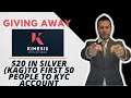Kinesis Money review: Giving away $20 of Silver | Buy Crypto, Gold & Silver - RICH TV LIVE