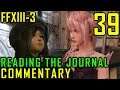 Lightning Returns: Final Fantasy XIII-3 Walkthrough Part 39 - Lightning On A Date &  Journal Reading