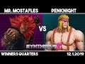 Mr. Mostalfes (Akuma) vs PenKnight (Alex) | SFV Winners Quarters | Synthwave X #12
