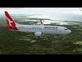 P3D V4 -  Qantas 737 - Brisbane to Sydney - ILS 16R Autoland