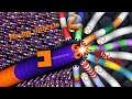 Playing slither.io