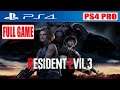 RESIDENT EVIL 3 * FULL GAME [PS4 PRO]