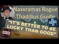 Thaddius Rogue Boss Guide Naxxramas - Simonize World of Warcraft Classic
