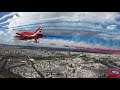 The RED ARROWS And PATROUILLE DE FRANCE Fly Past Over Paris