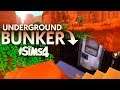 UNDERGROUND BUNKER // Sims 4 Speed Build