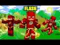 Upgrading THE FLASH to GODSPEED in MINECRAFT