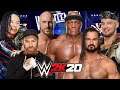 WWE 2K20 | KING CORBIN, BOBBY LASHLEY & DREW MCINTYRE vs SAMI ZAYN, SHINSUKE NAKAMURA & CESARO