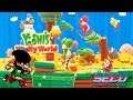 Yoshi's Woolly World  ATÉ ZERAR #1  Jogando Direto do Nintendo Wii U