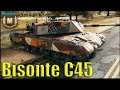 Грамотный бой Bisonte C45 World of Tanks ✅ Новый прем танк из коробки