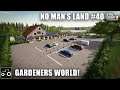 Building  A Garden Center & Harvesting Crops - No Man's Land #40 Farming Simulator 19 Timelapse