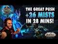 CRUSHING Day 1 of The Great Push | +26 Mists Echo Gingi PoV