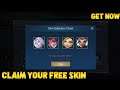FREE EPIC SKIN! (NOCLICKBAIT) CLAIM NOW NEW EVENT in MOBILE LEGENDS