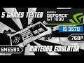 GT 1030 | 5 Games Tested - SNES9X Nintendo Emulator