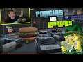 GTA V Mods - Policias vs Ladrones | Se llevaron la CANGREBURGUER MOVIL!!