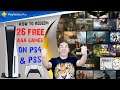 How to Redeem Free 26 AAA Games | Difference Between PS4 & PS5 PS Plus Membership | #NamokarGuide