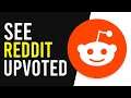 How To View Your Upvoted Posts on Reddit