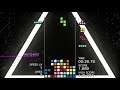 i did a t-spin triple in tetris effect connected without ghost piece!!!