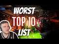 I React to the WORST 'TOP 10 COD ZOMBIES MAPS' LIST EVER MADE