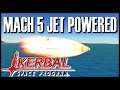 Kerbal Space Program MACH 5 JET - No Mods No Rockets