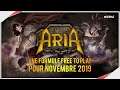 Legends of Aria | Une formule free to play en approche ! MMORPG Sandbox