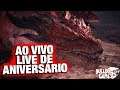 LIVE - Monster Hunter World: Iceborne - O  Safi'jiiva CHEGOU, Aniversário AO VIVO!