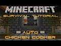 Minecraft Survival Tutorial - 🔥🐔 Chicken Cooker 🐔🔥