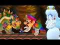 New Super Mario Bros. Wii - Rainbow Bowser & Mario Fight with Boosette