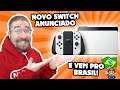 Nintendo ANUNCIA oficialmente o NOVO NINTENDO SWITCH OLED | REACT + vem pro BRASIL