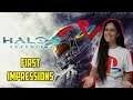 PLAYSTATION FANGIRL PLAYS HALO 5! - FIRST IMPRESSIONS!