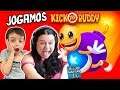 Rodrigo e Mamãe Family Jogam KICK THE BUDDY Pela Primeira Vez!! Family Plays