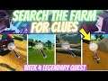 Search the Farm for Clues in Fortnite Season 7! 🕵️ (Week 4 Legendary Challenge Locations)