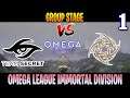 Secret vs NiP Game 1 | Bo3 | Groupstage OMEGA League Immortal Division | DOTA 2 LIVE