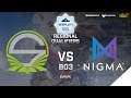 Singularity vs Nigma Game 1 (BO3) | WePlay! Bukovel Minor 2020 EU Qualifier