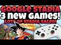 Stadia News - 3 New Games Plus A Massive Sale On The Stadia Store!