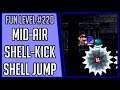 Super Mario Maker - Fun Level 220: Mid-air Shell-kick Shell-jump